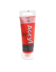 Colore acrilico Primo in tubetto in polietilene 75 ml - 300 rosso vermiglio 420TA75300