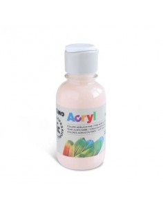 Colore acrilico Primo in bottiglia PET con tappo dosatore 125 ml - 331 rosa albicocca - 402TA125331