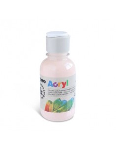 Colore acrilico Primo in bottiglia PET con tappo dosatore 125 ml - 330 rosa carne - 402TA125330