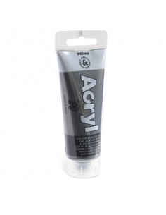 Colore acrilico Primo in bottiglia PET con tappo dosatore 75 ml - 800 antracite 420TAM75800