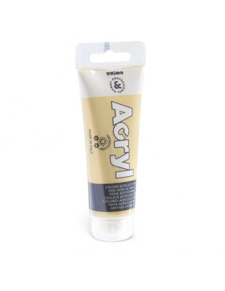 Colore acrilico Primo in bottiglia PET con tappo dosatore 75 ml - 940 bronzo - 420TA75940