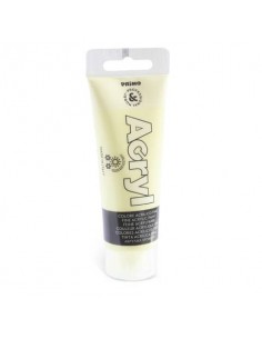 Colore acrilico Primo in bottiglia PET con tappo dosatore 75 ml - 212 giallo limone - 420TA75212