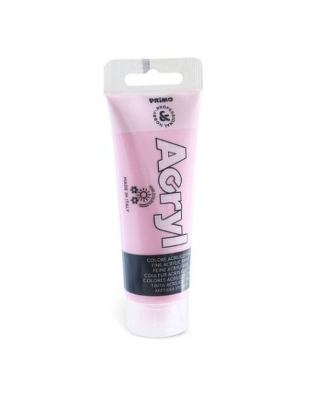 Colore acrilico Primo in bottiglia PET con tappo dosatore 75 ml - 340 rosa - 420TA75340