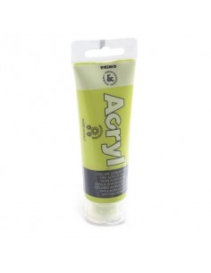 Colore acrilico Primo in bottiglia PET con tappo dosatore 75 ml - 600 verde chiaro - 420TA75600