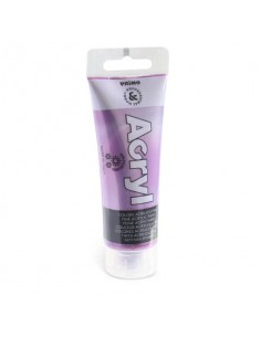 Colore acrilico Primo in bottiglia PET con tappo dosatore 75 ml - 420 viola rosso - 420TAM75420