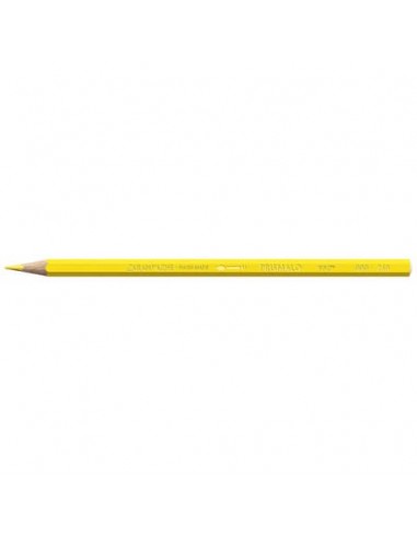 Matite colorate acquerellabili Carand'Ache Prismalo in conf. da 12 pz giallo limone - 999240