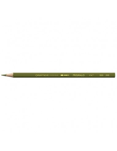 Matite colorate acquerellabili Carand'Ache Prismalo in conf. da 12 pz oliva scuro - 999249