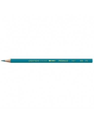 Matite colorate acquerellabili Carand'Ache Prismalo in conf. da 3 pz azzurro cyan - 999170