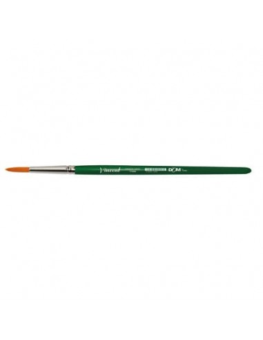 Pennello sintetico tondo DOM Vincent manico corto - N.3 11000/3