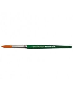 Pennello sintetico tondo DOM Vincent manico corto - N.8 11000/8