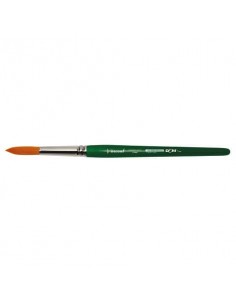 Pennello sintetico tondo DOM Vincent manico corto - N.9 11000/9