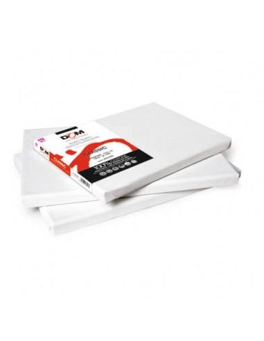 Tela per pittura DOM Classic 380 g bordo 16 mm - 20x30 cm - 355/2030