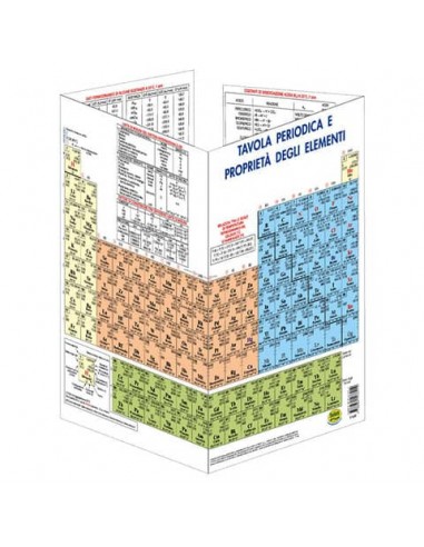 Tavola periodica degli elementi Belletti 42x30 cm BS44P