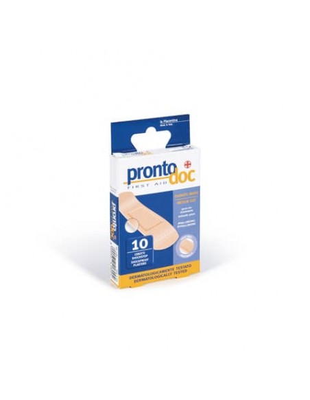 Cerotti antiurto con garza antisettica ProntoDoc conf. 10 pz 7x2cm 4180