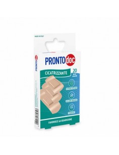 Cerotti in PE 3D rosa cicatrizzante ProntoDoc con acido ialuronico assortiti conf. 20 pz - 4033
