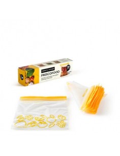 Sacchetti richiudibili per alimenti Perfetto ''Frescofood'' - conf. 20 pz S - 21x21