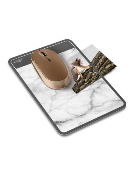 Tappetino per mouse Cep 210x150 mm - marmo grigio 1008101611