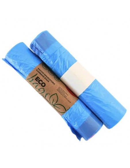 Sacchi immondizia in rotolo Erisack 48x57 cm HDPE 4