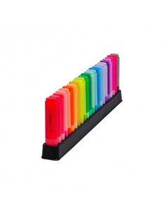 Set evidenziatori Q-Connect colori pastello assortiti conf. 23 pezzi - KF17782