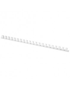 Spirali in PVC per rilegatura Q-Connect 14 mm - colore bianco - conf. 100 pezzi - KF24052