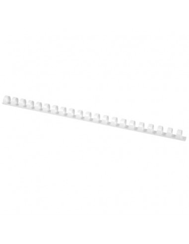 Spirali in PVC per rilegatura Q-Connect 14 mm - colore bianco - conf. 100 pezzi - KF24052