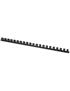 Spirali in PVC per rilegatura Q-Connect 14 mm - colore nero - conf. 100 pezzi - KF24051