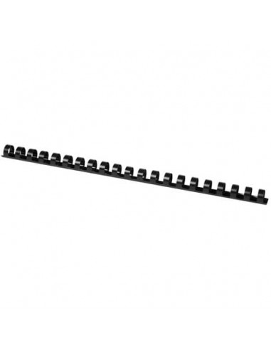 Spirali in PVC per rilegatura Q-Connect 14 mm - colore nero - conf. 100 pezzi - KF24051