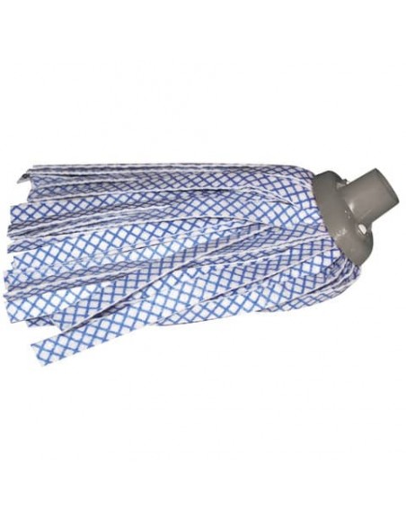 Mop per interni sintetico classico Pippo filetto italiano - 50 strisce - NP1606