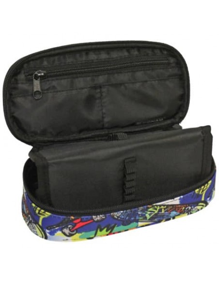 Astuccio ovalino con cerniera piccolo Donau 21x5