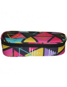 Astuccio ovalino con cerniera piccolo Donau 21x5