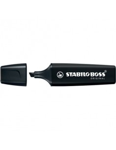 Evidenziatore Stabilo Boss Original - colore nero - 70/46