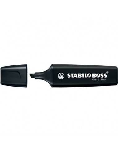 Evidenziatore Stabilo Boss Original - colore nero - 70/46