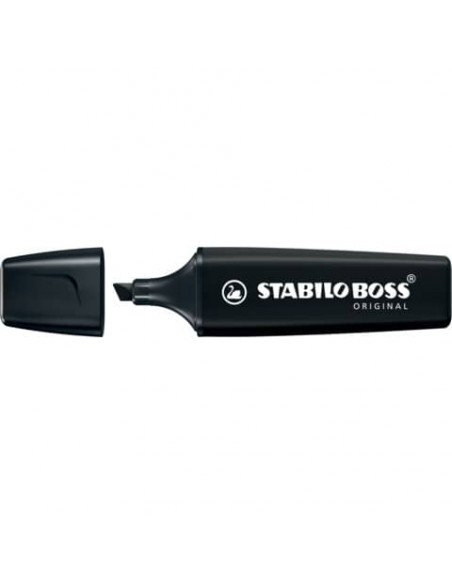 Evidenziatore Stabilo Boss Original - colore nero - 70/46