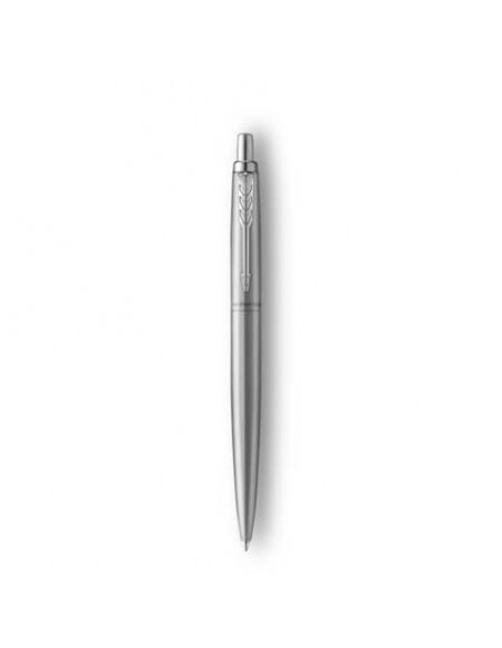 Penna a sfera XL Parker Jotter punta media inchiostro blu acciaio inossidabile monochrome - 2122756