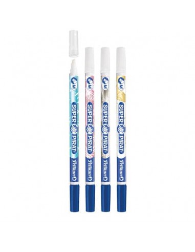 Correttore a penna doppia punta media per stilografica Pelikan Super Pirat 850 - 811569