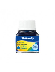 Flacone inchiostro di china Pelikan 523-17 da 10 ml - blu cobalto - 201574