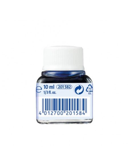 Flacone inchiostro di china Pelikan 523-17 da 10 ml - blu oltremare - 201582