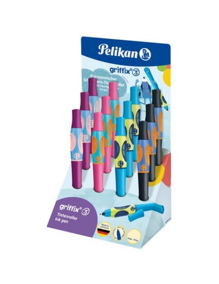 Penna sferografica Griffix Pelikan destrimani colore fusto blu 605366