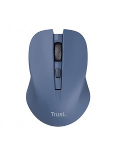 Mouse ottico wireless tasti silenziosi Trust Mydo - blu - 25041