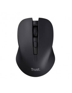 Mouse ottico wireless tasti silenziosi Trust Mydo - nero - 25084
