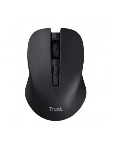 Mouse ottico wireless tasti silenziosi Trust Mydo - nero - 25084