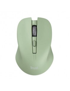 Mouse ottico wireless tasti silenziosi Trust Mydo - verde - 25042
