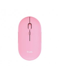 Mouse ultrasottile wireless Trust ricaricabile - rosa - 24125
