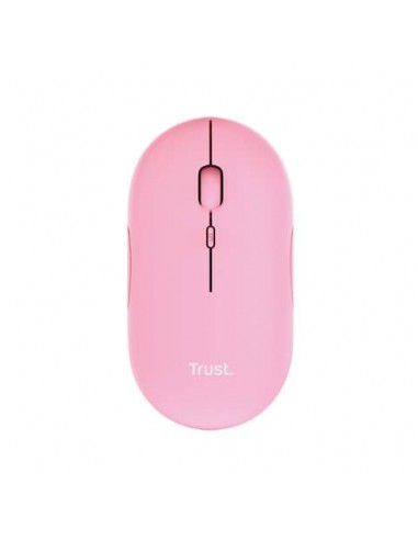Mouse ultrasottile wireless Trust ricaricabile - rosa - 24125