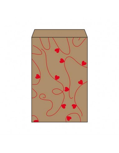 Sacchetto in carta kraft bianca Maniero in conf. da 1000 pz 90x150 mm BCS 9