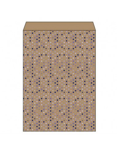 Sacchetto in carta kraft bianca Maniero in conf. da 500 pz 220x330 mm BQS