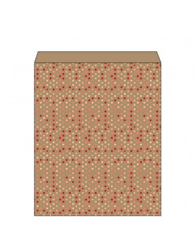 Sacchetto in carta kraft bianca Maniero in conf. da 500 pz 270x350 mm BQS 27X35