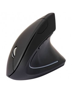 Mouse ergonomico verticale Q-Connect wireless 2.4G 123x65x82 mm - nero - KF10714