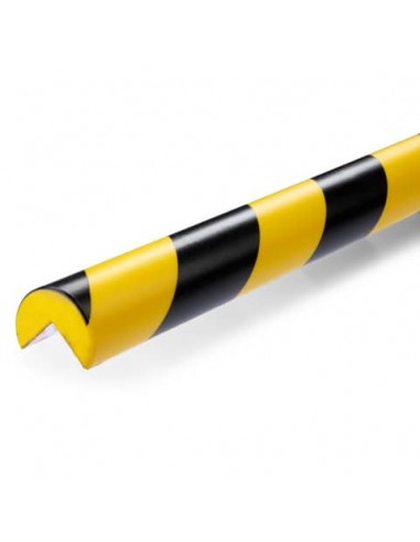 Profilo paracolpi adesivo Durable angolare giallo/nero C25R - 1100-130