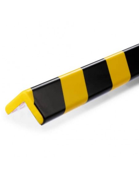 Profilo paracolpi adesivo Durable angolare giallo/nero C35 - 1102-130